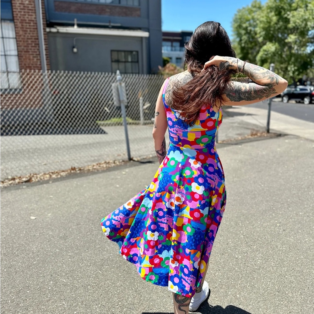 NWT Nooworks Vacation midi in Summer Daze - Picture 5 of 5